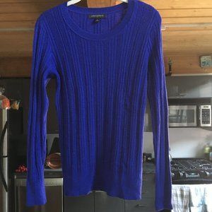 Blue ribbed Banana Republic Sweater size S
